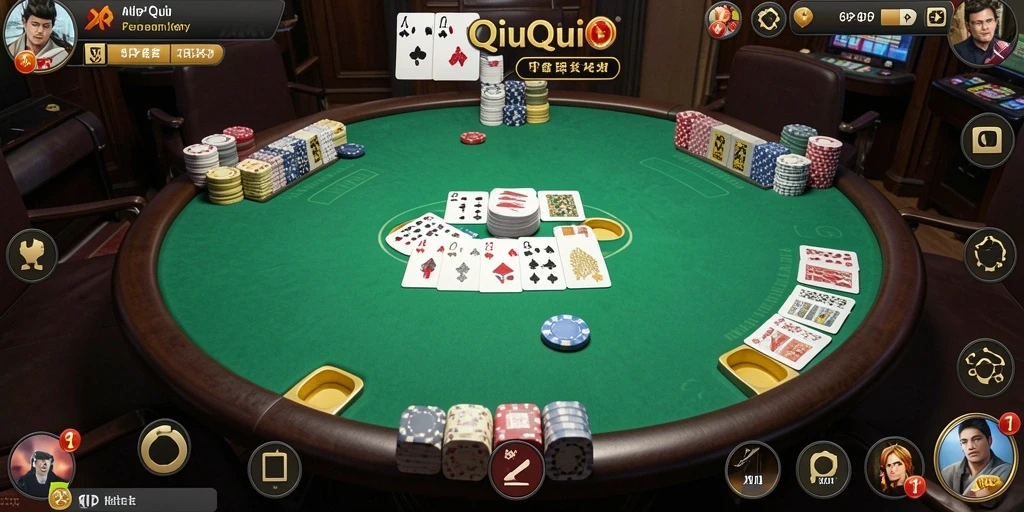 Gameplay seru yang menguji strategi dan keberuntungan di QiuQiu.