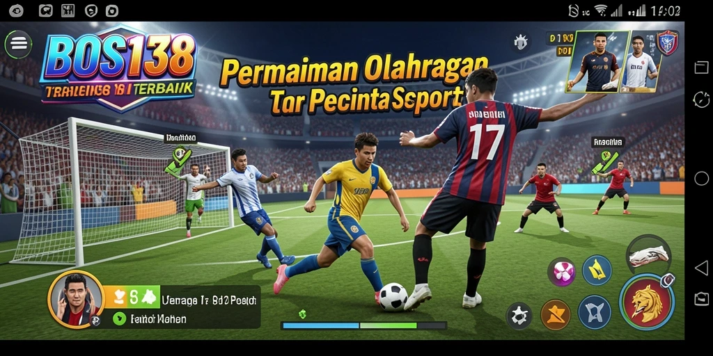 Tampilan menarik dari gameplay BOS138 yang penuh aksi olahraga.