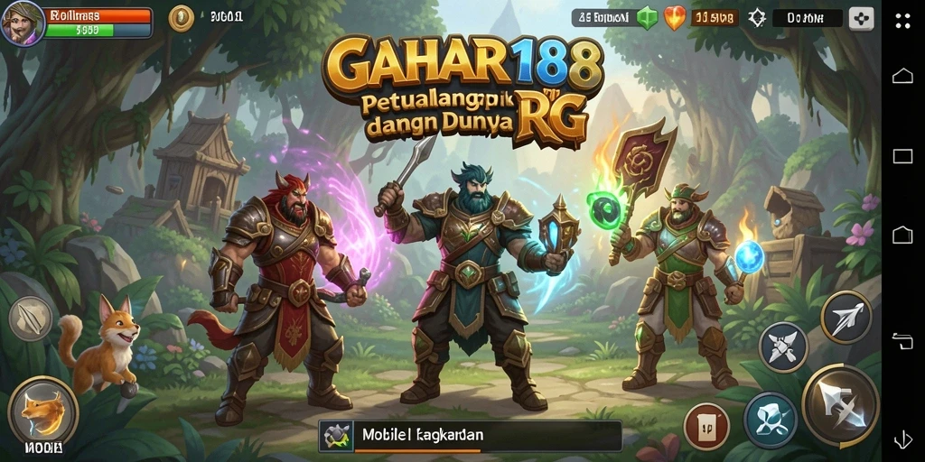 Screenshot gameplay GAHAR188 menampilkan pertarungan epik dan grafis menawan.