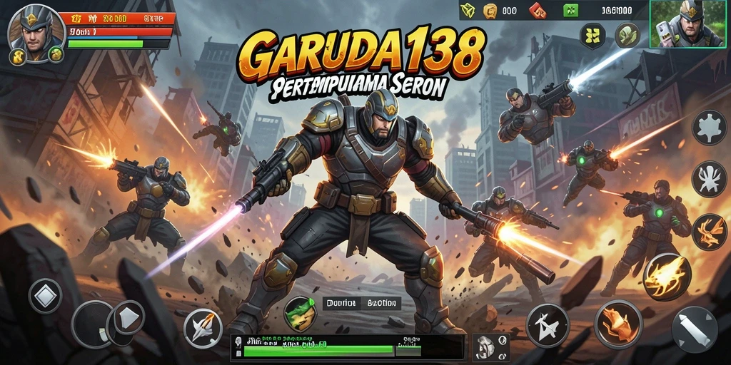 Tampilan gameplay seru dalam GARUDA138, aksi tak terhenti.