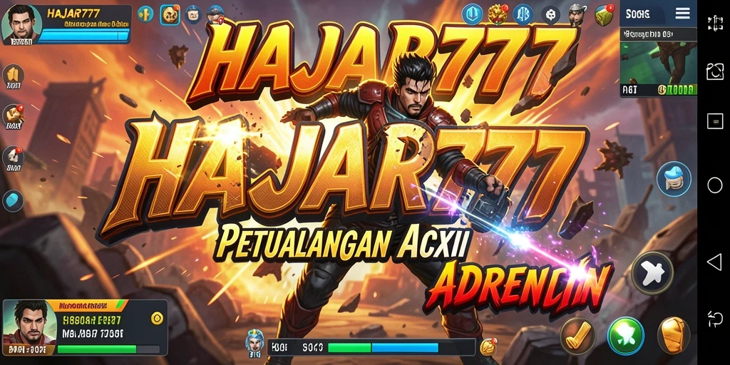 Tampilan menarik dari gameplay HAJAR777 yang menegangkan.