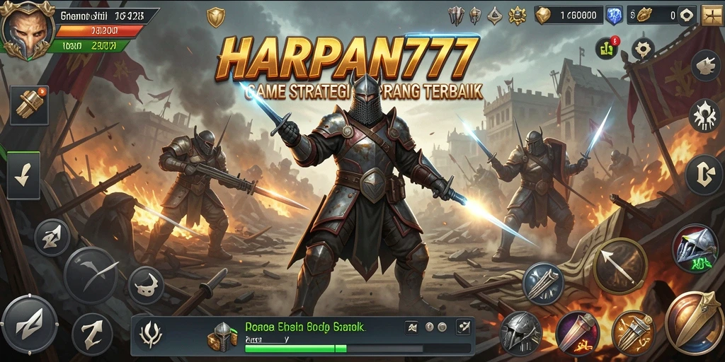 Tangkap momen seru dari gameplay strategis di HARAPAN777.