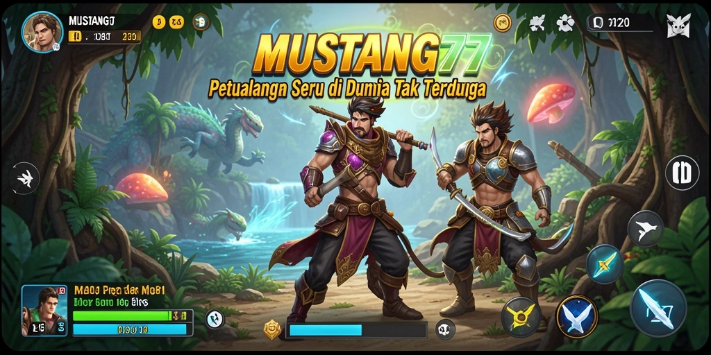 Gameplay MUSTANG77 yang menegangkan dan penuh aksi.