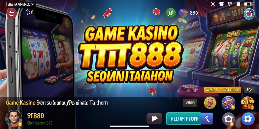Screenshot utama TTT888 menampilkan gameplay seru dari permainan Kasino.